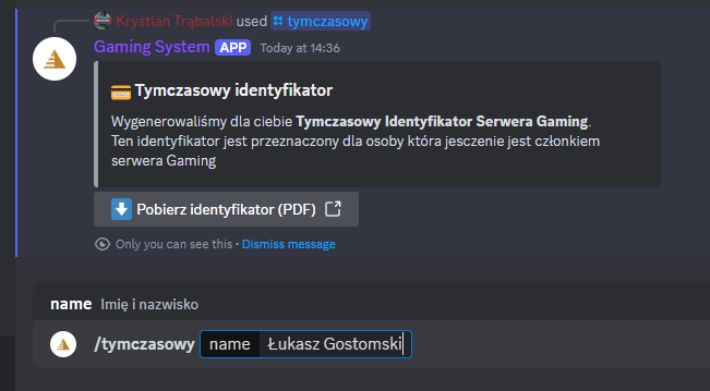 Komenda /tymczasowy